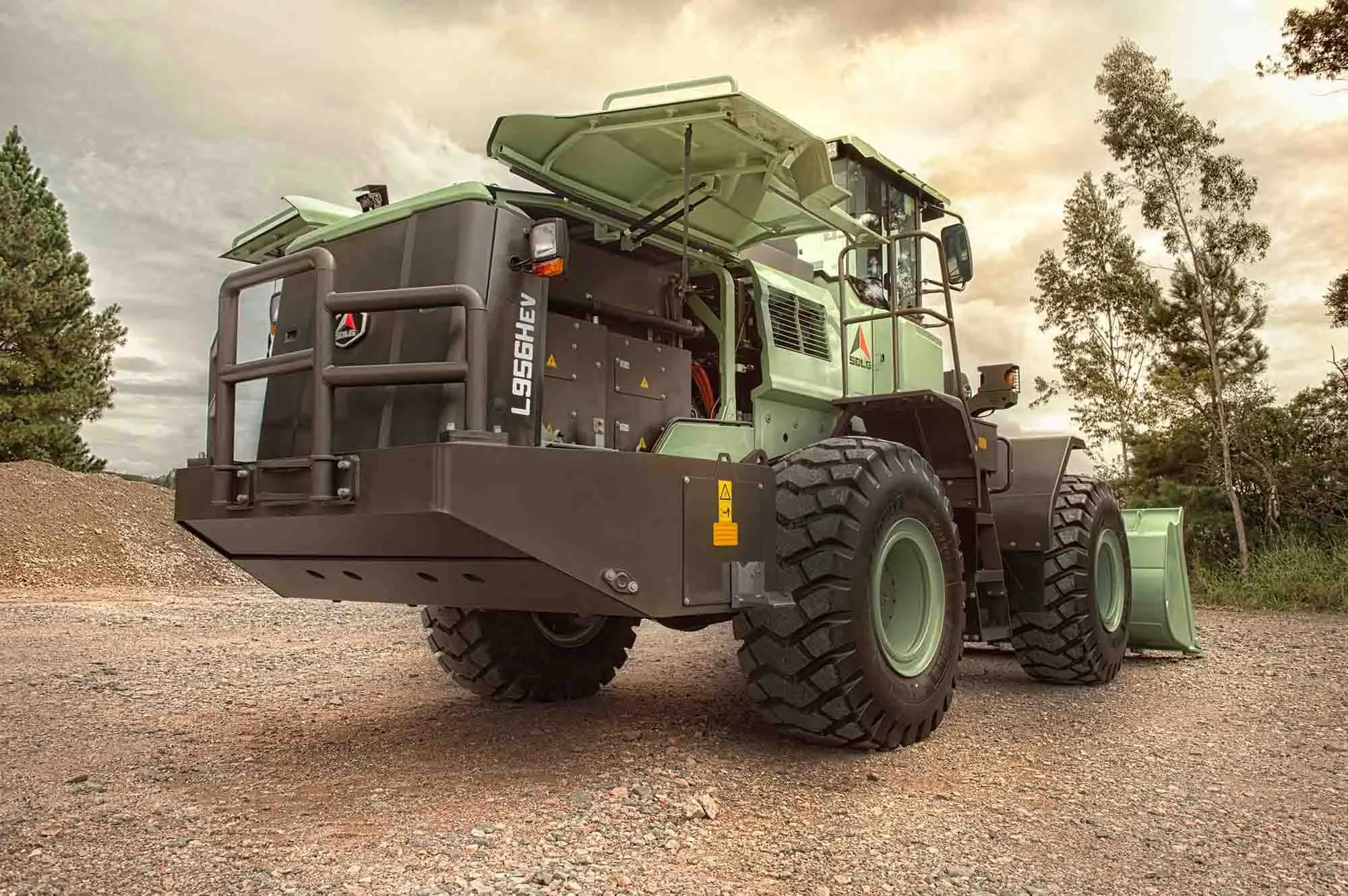 Cargadora Eléctrica L956HEV